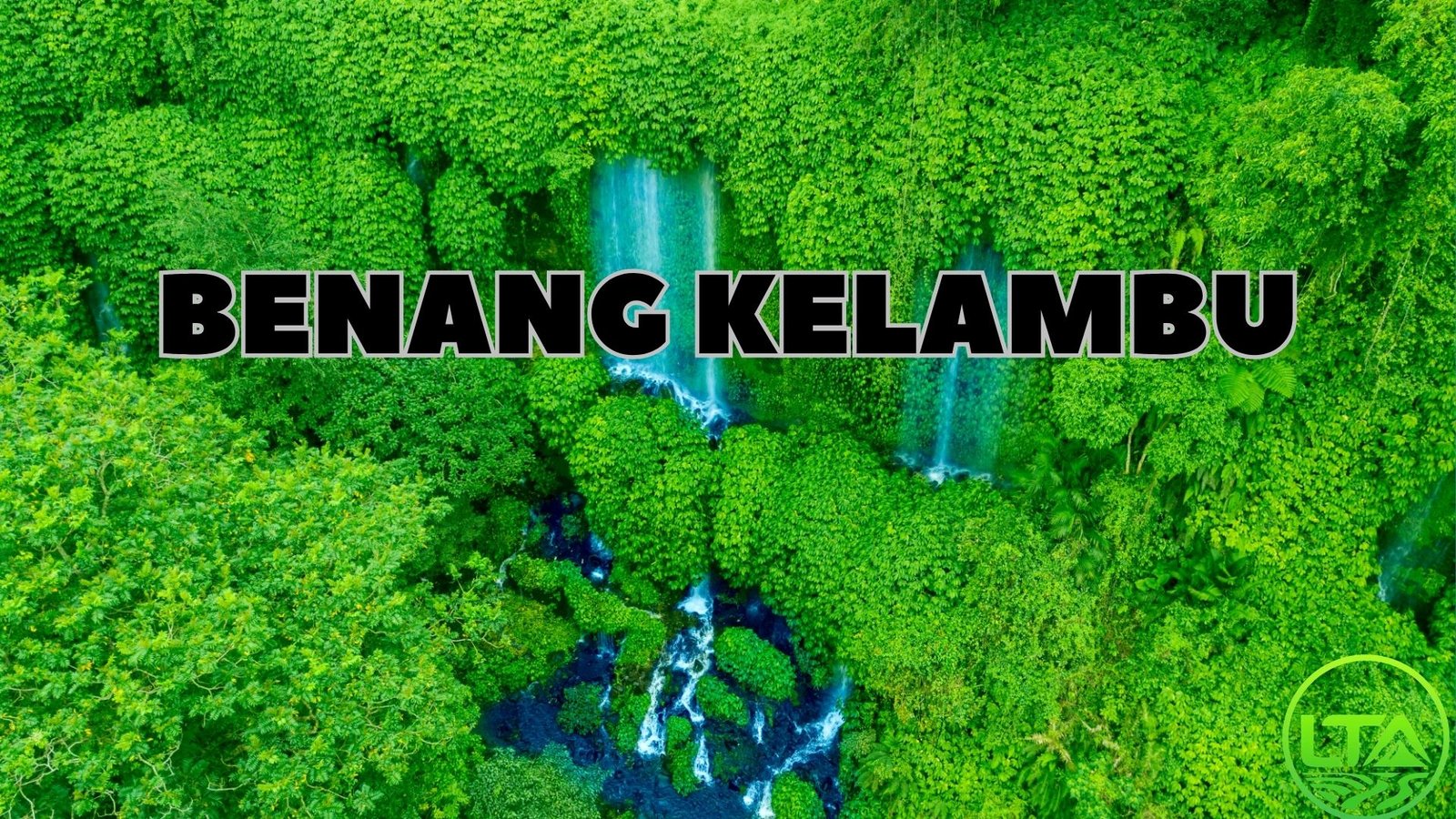 Lombok Explorer team at Benang Kelambu Waterfall
